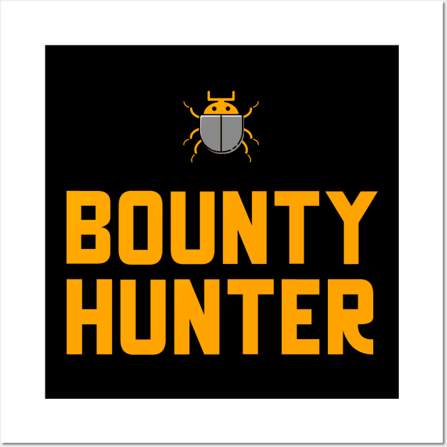 Cyber Security Bounty Hunter Wall Art by Cyber Club Tees